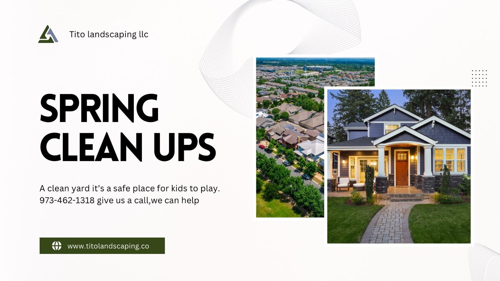 Tito landscaping spring clean ups